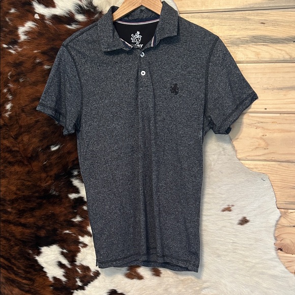 Rugby Men's Charcoal Polo Shirt. Size Medium - Picture 1 of 5